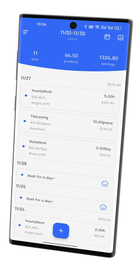 Capture your daily work